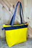 small Tote/yellow wax/lined-discounted